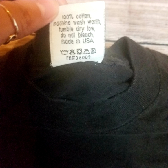 Original Vintage 90s Black Calvin Klein Jeans logo Tee - Picture 9 of 9